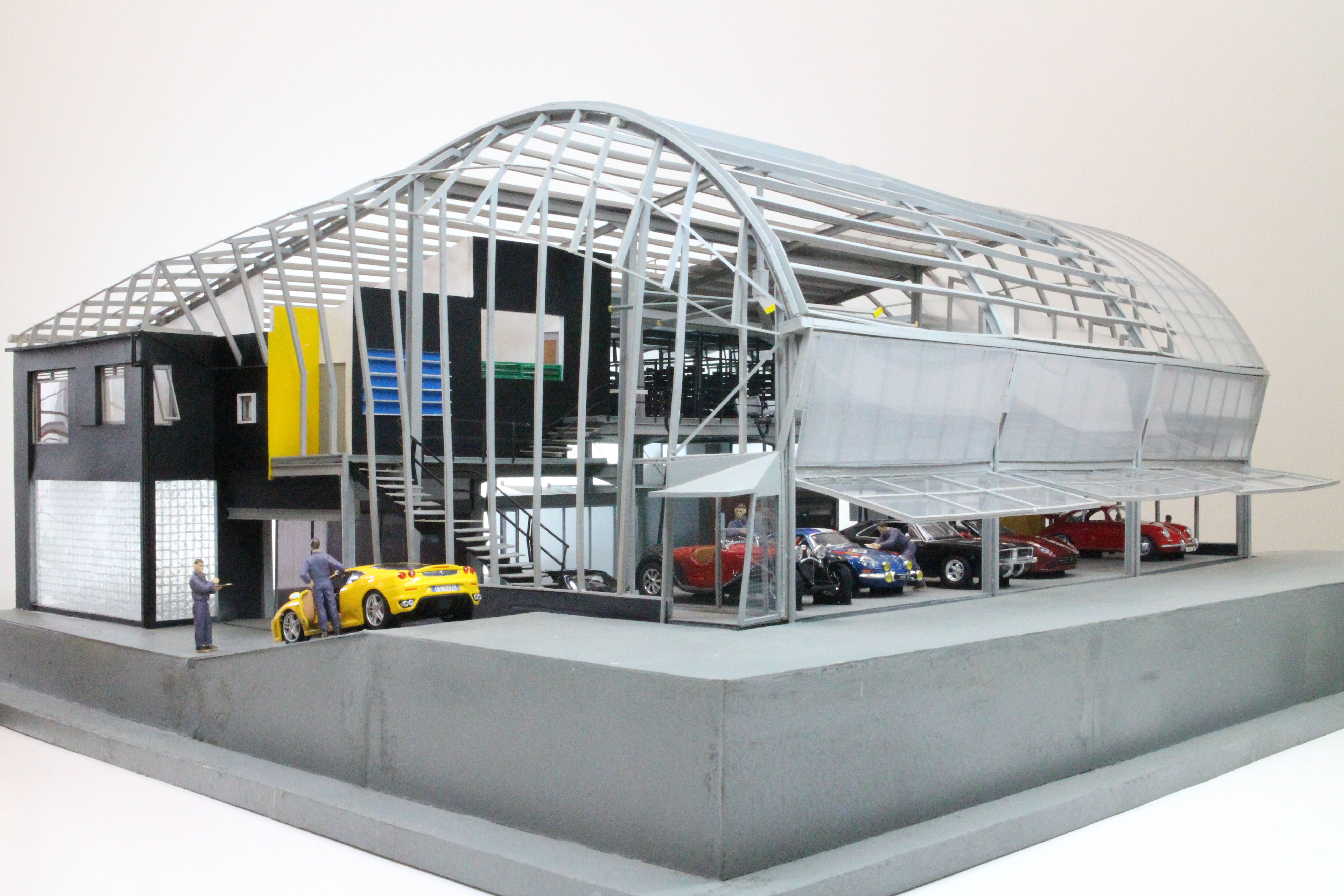 曲面魅力——汽车展览中心设计-14