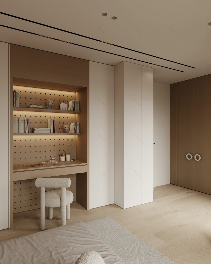 原木风别墅大宅设计,平静而奢华!-33