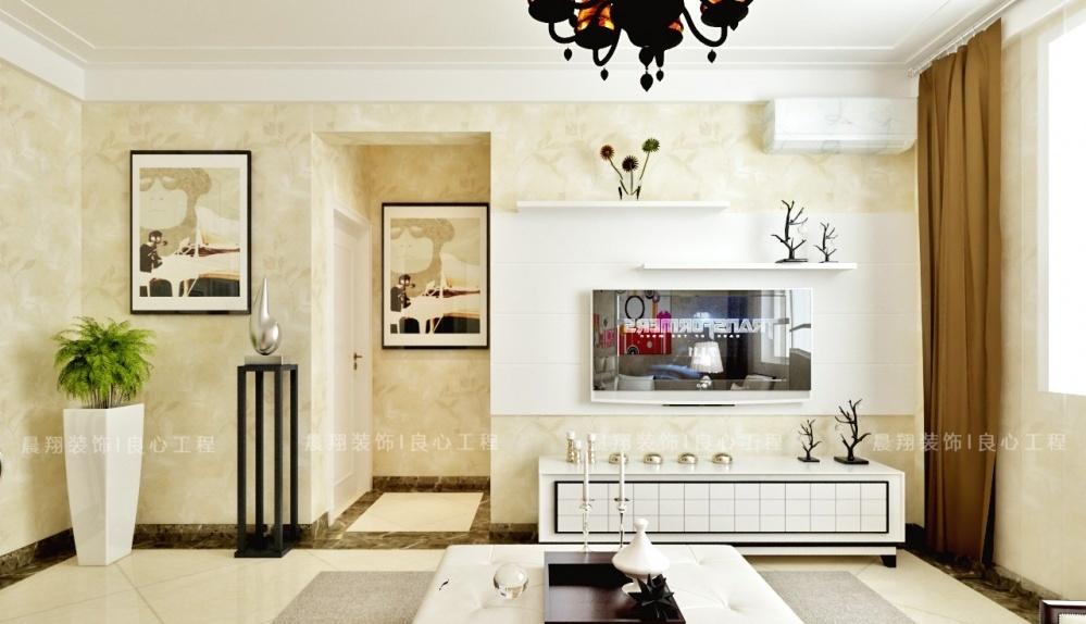 简欧风两居室，温馨明亮的设计魅力-0