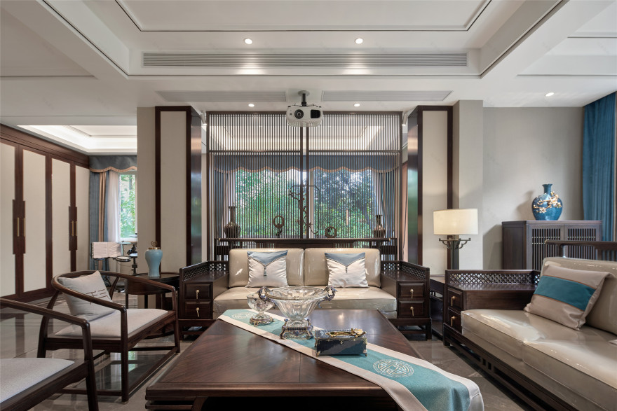 380㎡新中式别墅设计-4