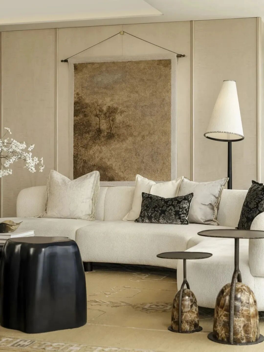 广州南沙能建天誉府丨中国广州丨集艾设计李阳团队（空间）,集艾设计李晓艳团队（软装）-24