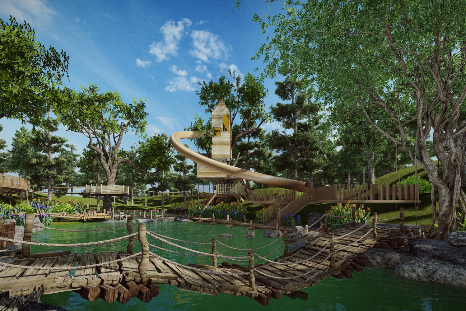 户外儿童拓展乐园-1