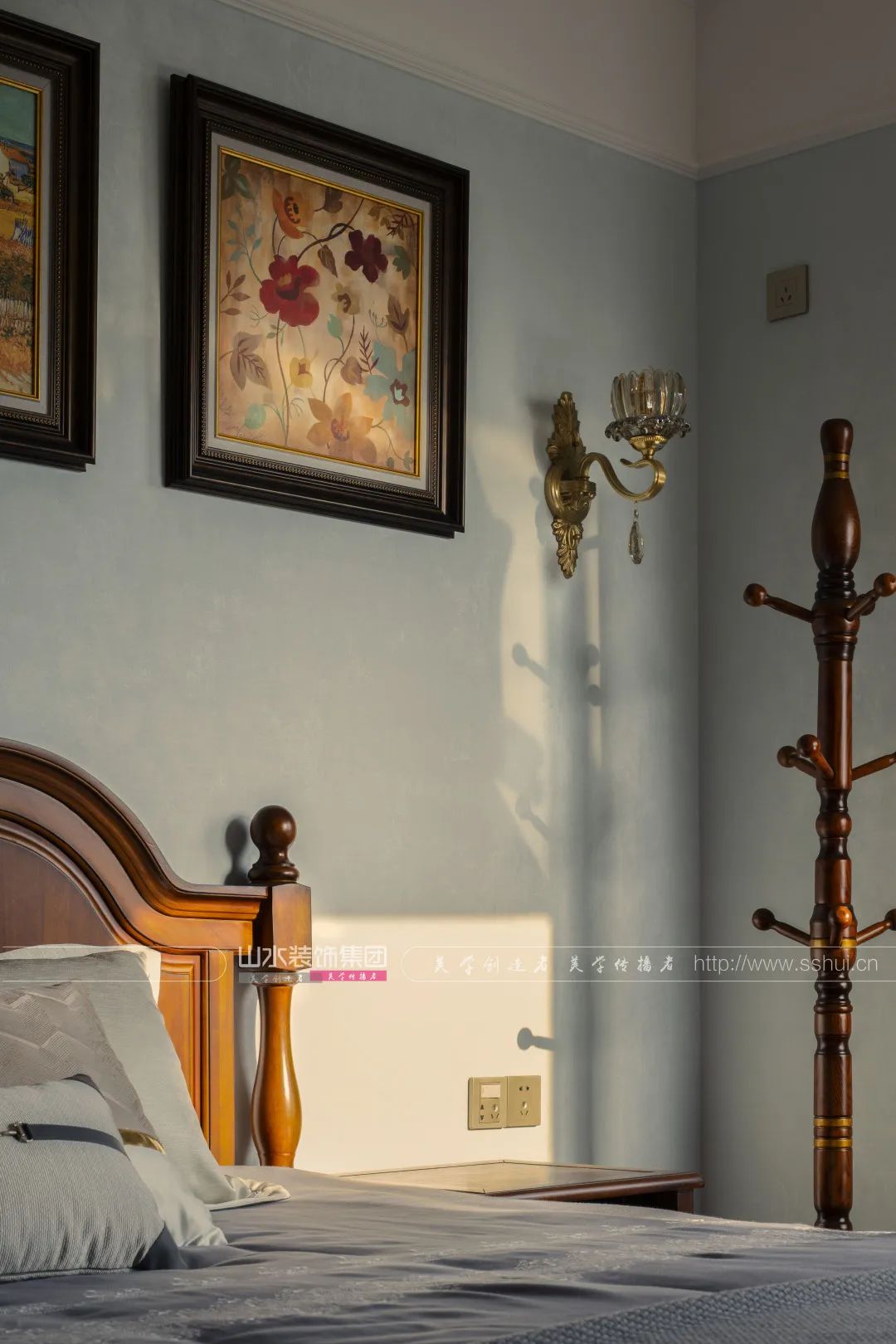 美式田园风格的三室两厅丨黄娟-36