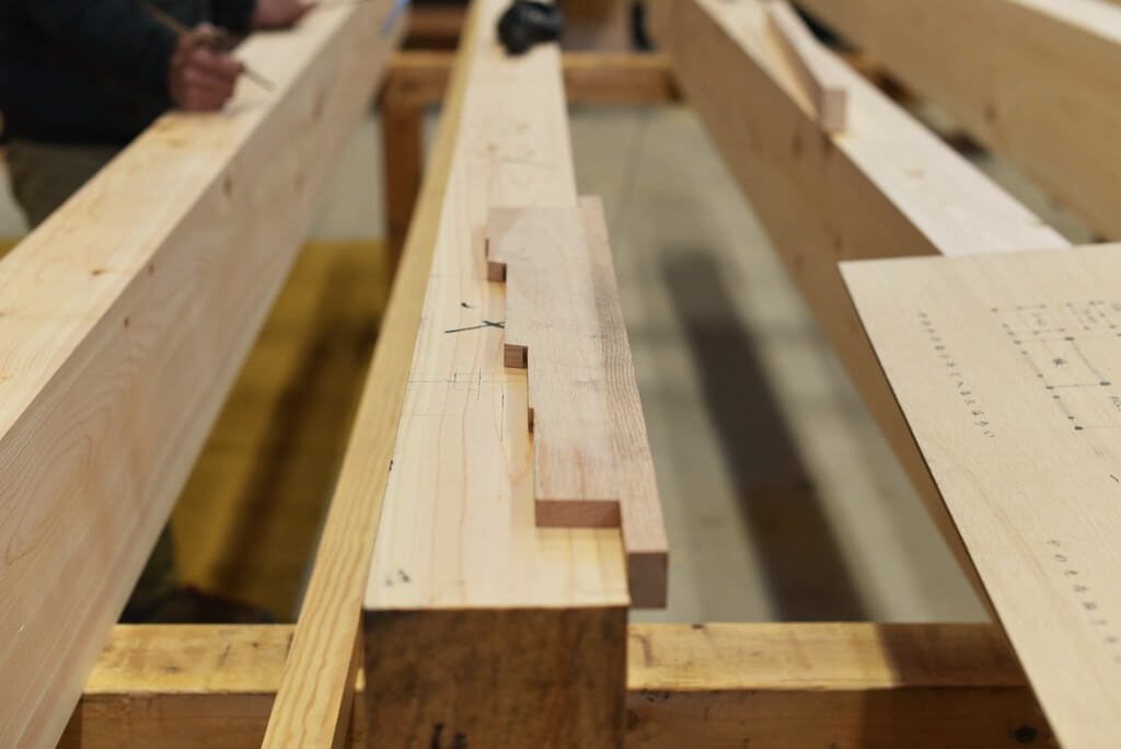 音乐家的家7 木配り 墨付け 刻み丨水野设计室-62