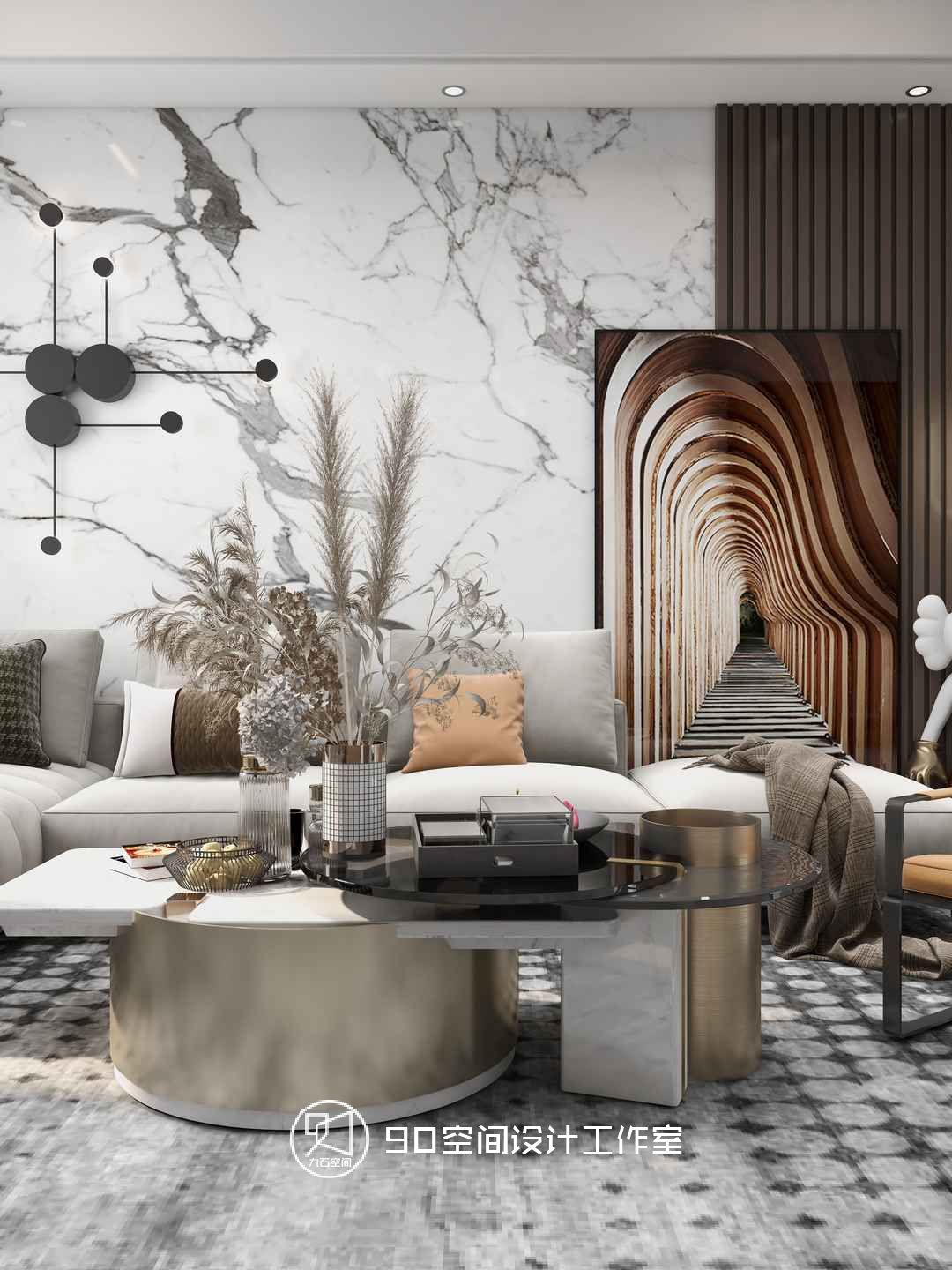 《执迷不悟》轻奢 300 平方别墅-20