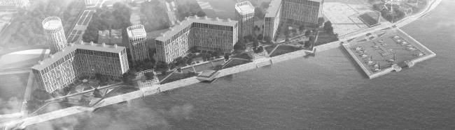 涅瓦湾填海区域步行区及公共空间美化概念方案丨俄罗斯圣彼得堡丨Studio 44（工作室44）等-19