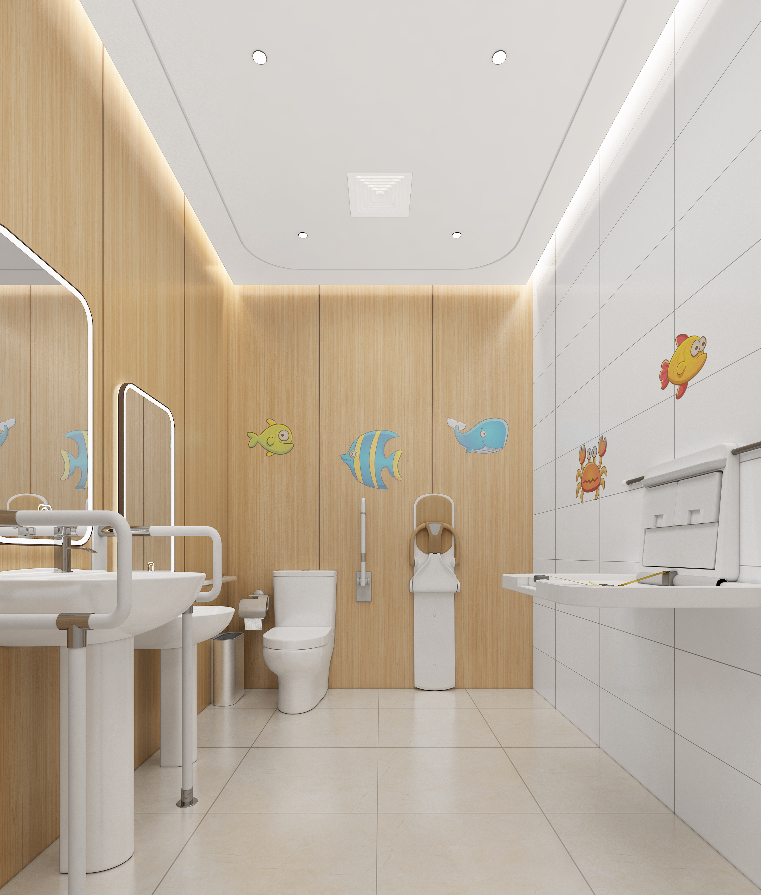 青岛妇幼医院温馨现代设计丨中国青岛丨筑界设计-12