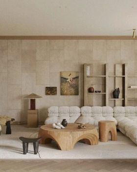 Turgenev｜170㎡莫斯科私宅，以极简，致敬一场文学回响