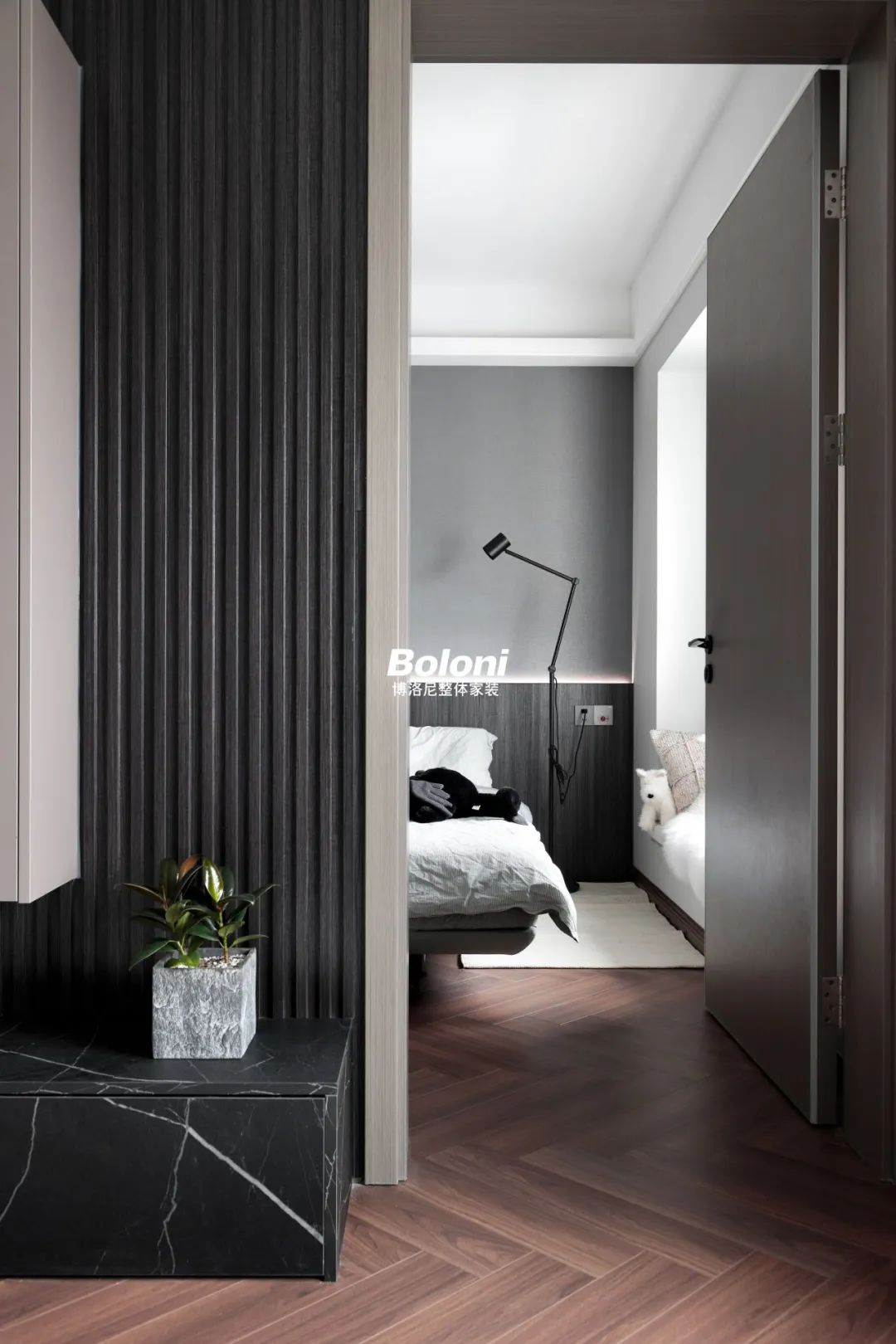 96㎡现代简约实景案例-28