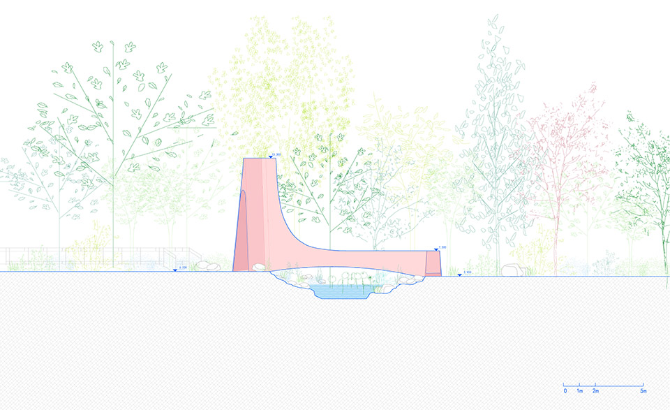 上海华山绿地步行桥（囍桥）丨中国上海丨HCCH合尘建筑-53