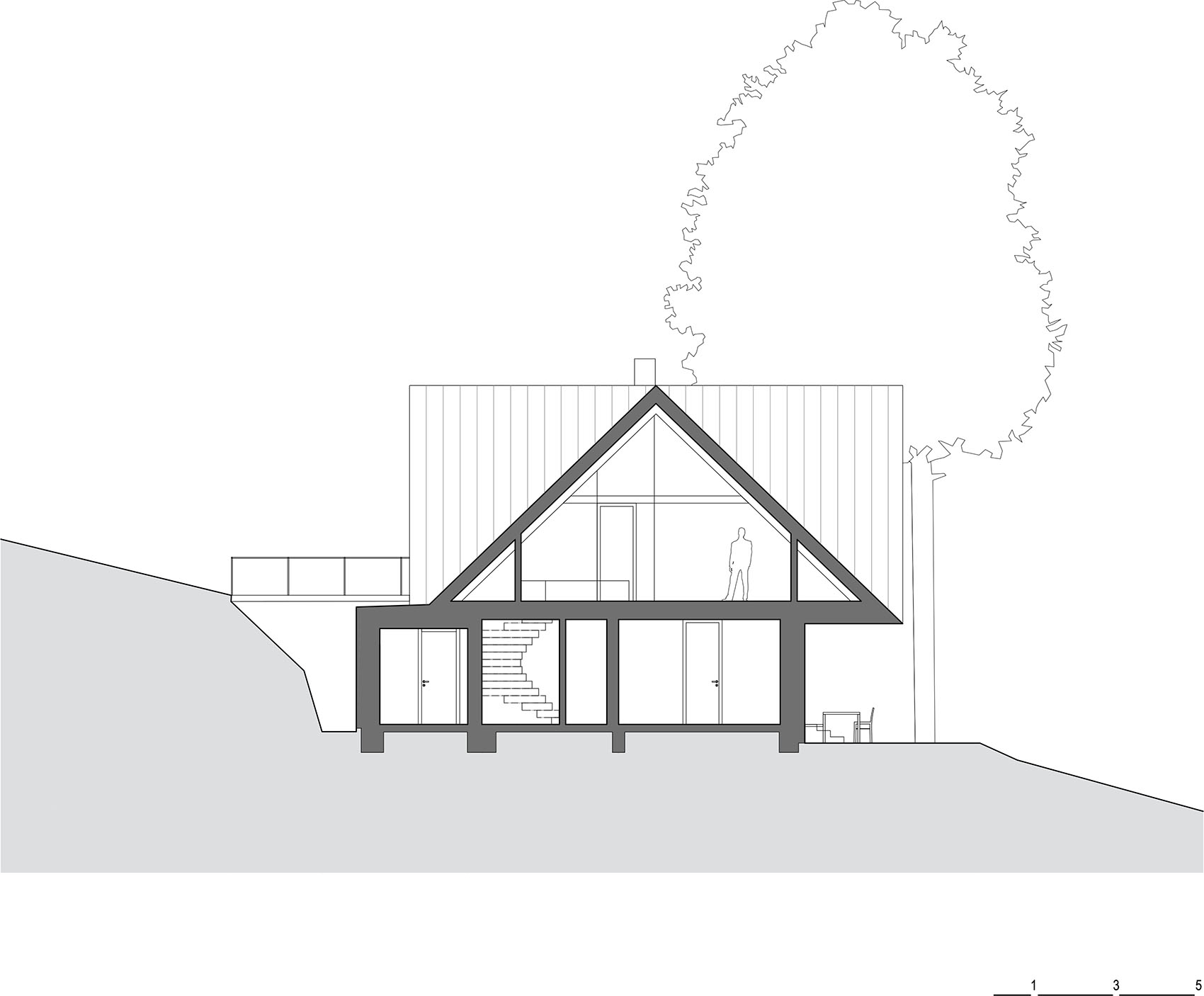 Strážné山间小屋丨捷克丨Mimosa Architects-73