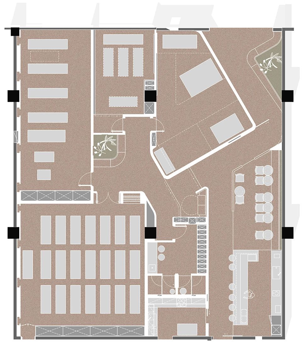 杭州萧山区华瑞汇金中心瑜伽馆设计丨中国杭州-45