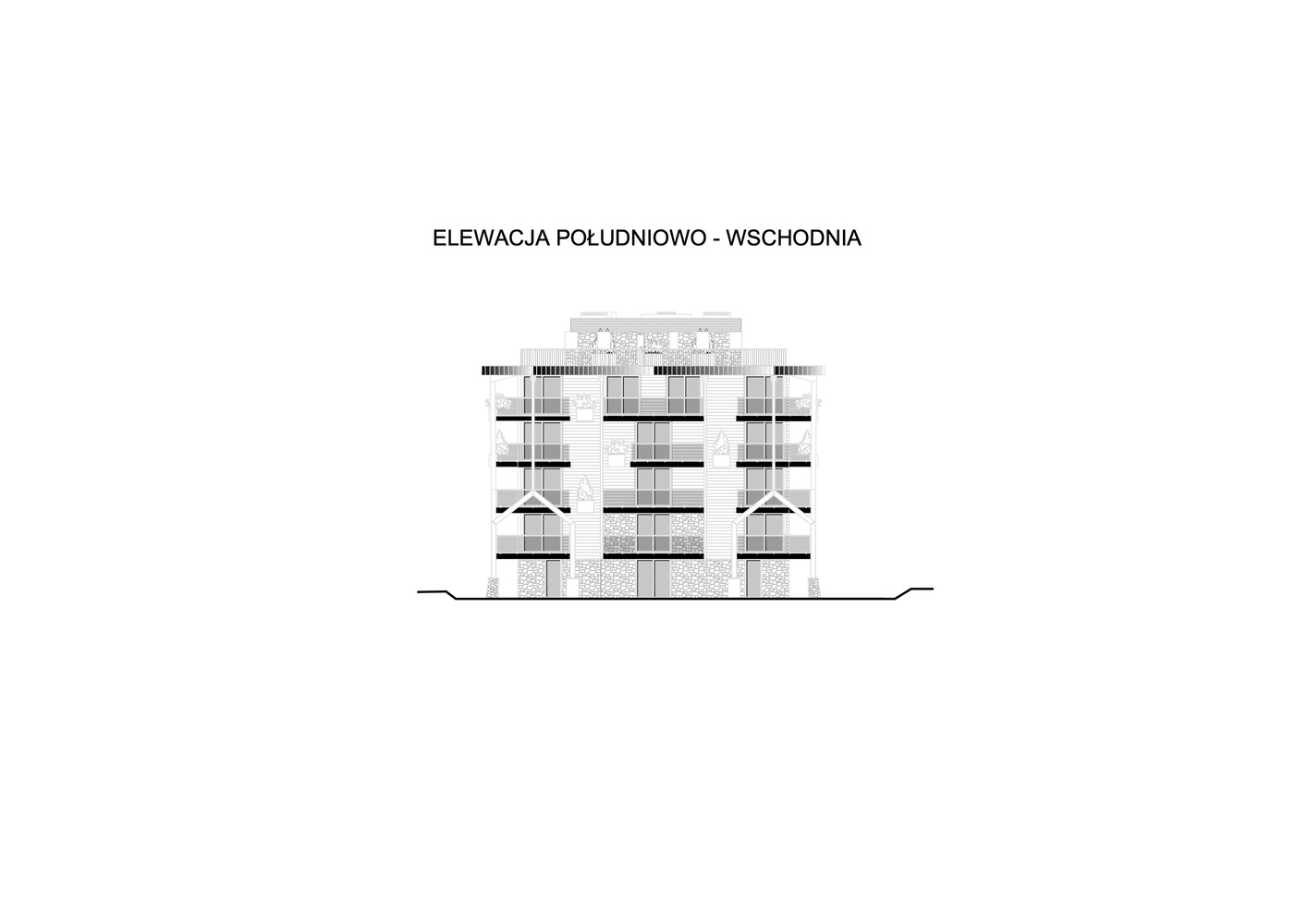 波兰 Zakopane 山岳公寓度假胜地丨Karpiel Steindel Architektura-51