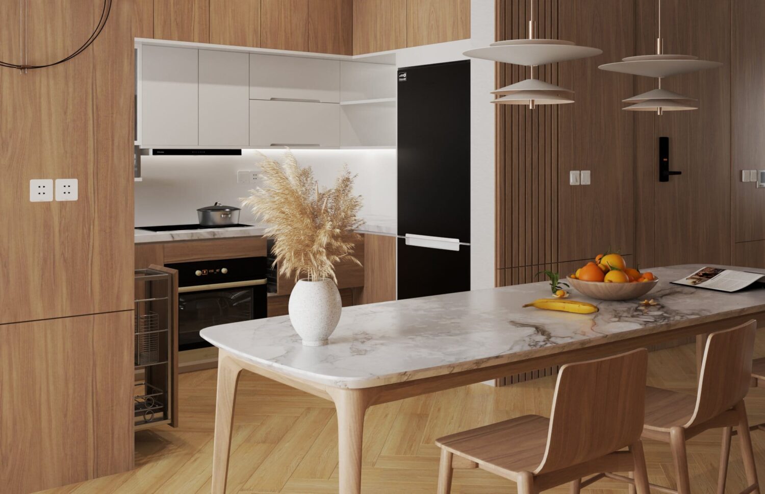 13963. Free Sketchup Apartment Interior Model Download-5
