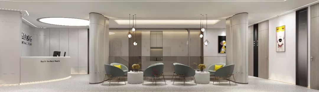 上海华尔康口腔连锁 | 现代时尚设计诠释医疗空间-32