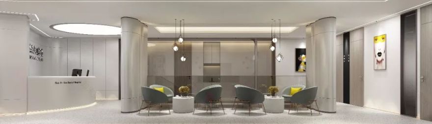 上海华尔康口腔连锁 | 现代时尚设计诠释医疗空间-32