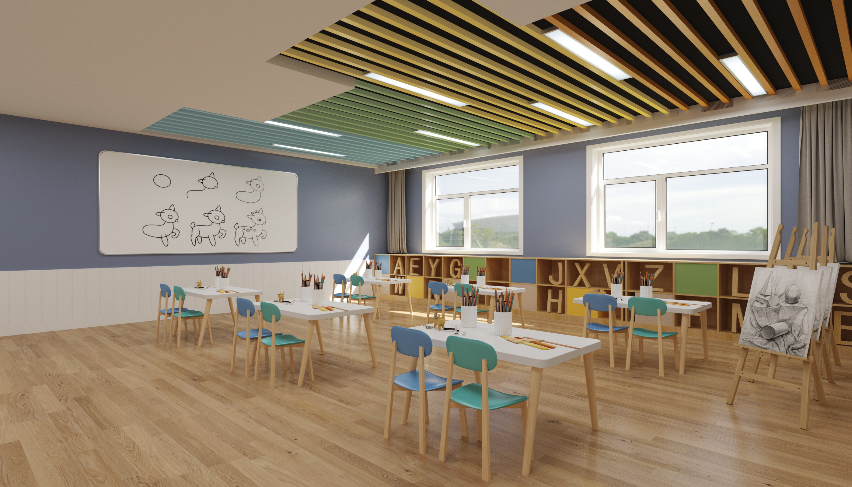 幼儿园 功能教室-1