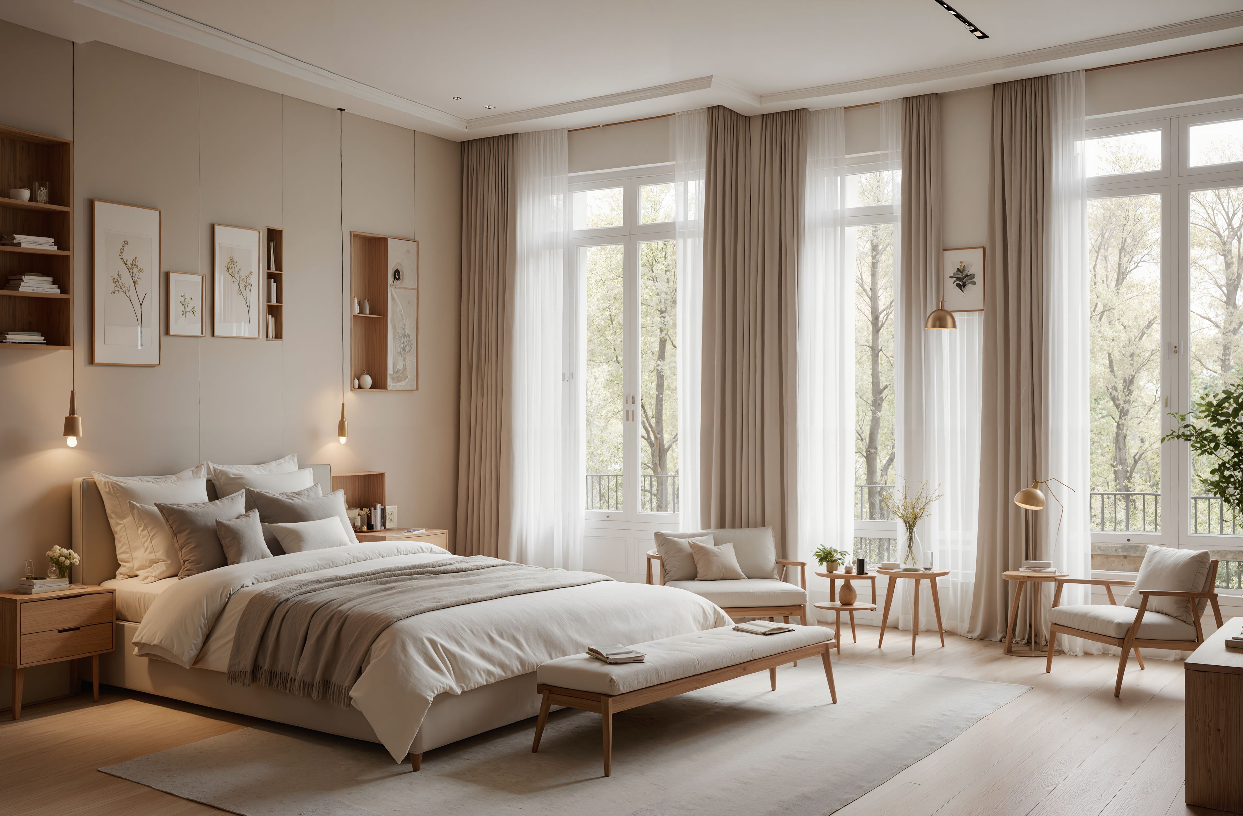 卧室这样装，朋友来了直接不想走！-21