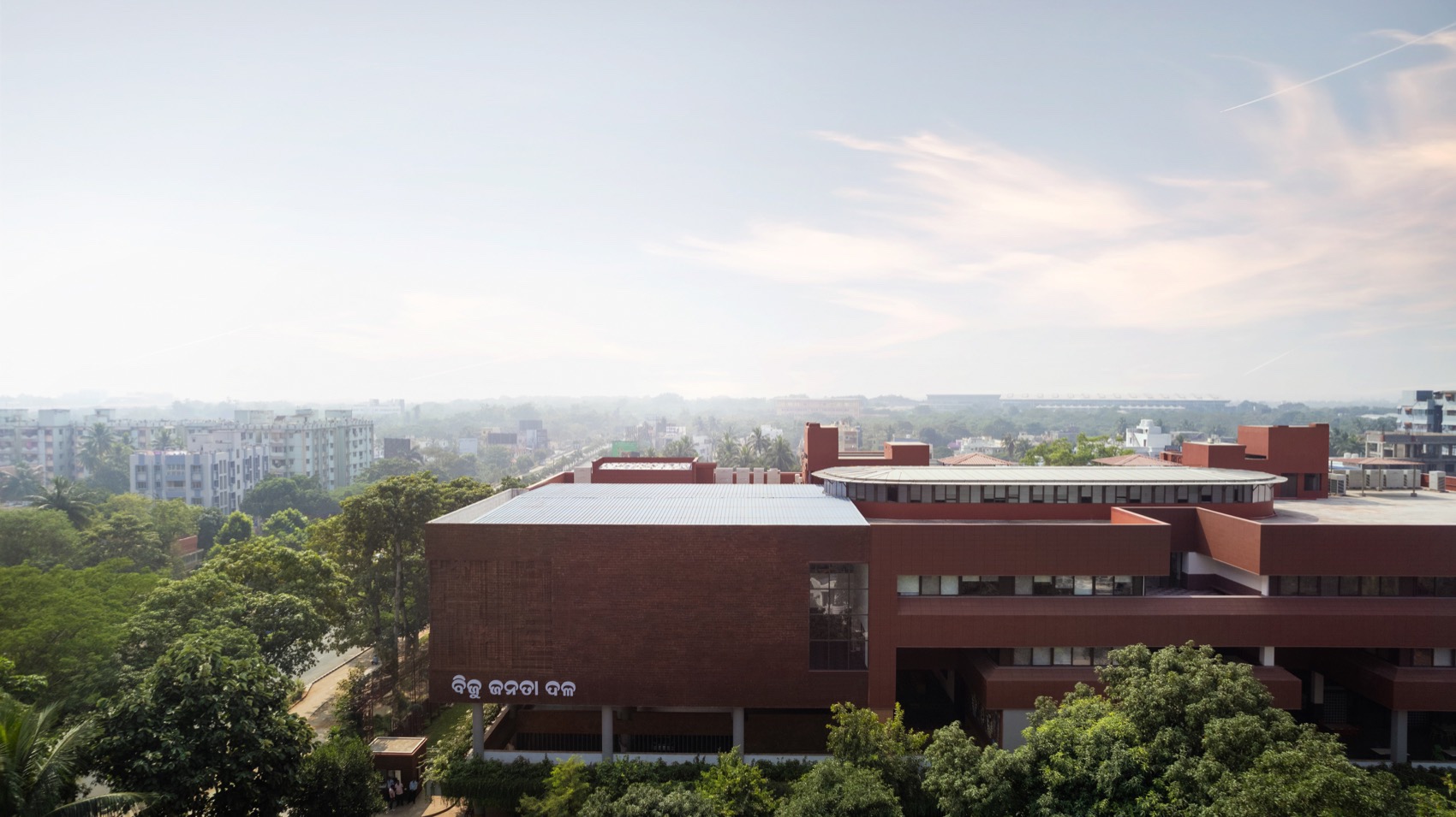 比朱人民党总部丨印度布巴内斯瓦尔丨Studio Lotus-14