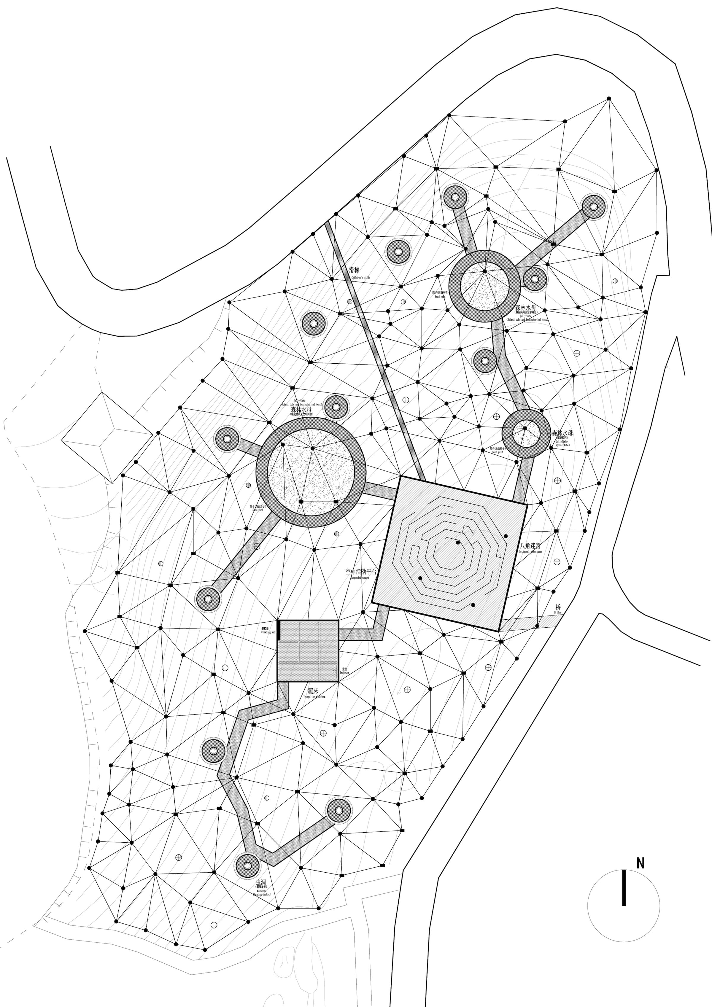 广东罗浮山谷林攀爬乐园-3