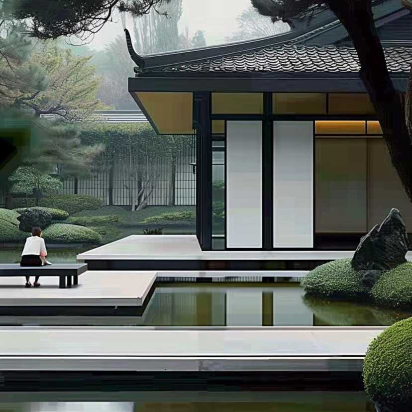 东方意境回廊组合-5