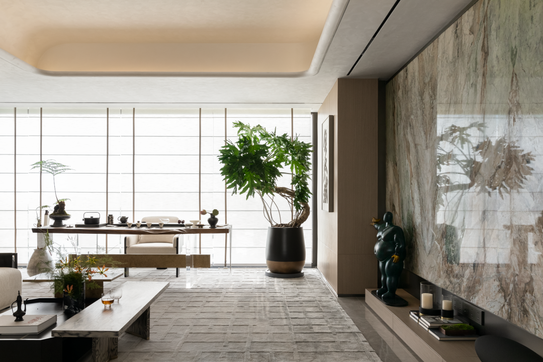 广佛万科天空之城 143 户型样板房丨中国佛山丨深圳 GNU 金秋设计-10