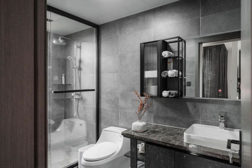 95后小夫妻550㎡婚房,演绎浪漫轻奢格 | 苏远芳设计-31