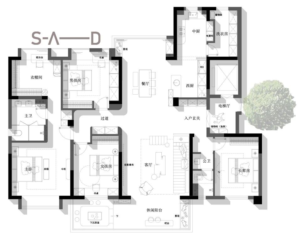 另存為设计 SA实景  平层大境，以一步一景作画，把生活写成诗 碧桂园御园-42