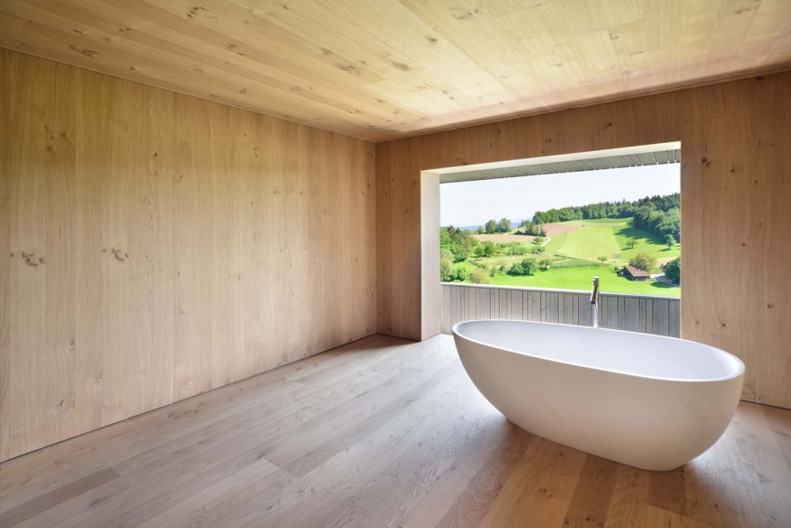 瑞士中世纪小镇新宅 | 传统与现代的完美融合-45