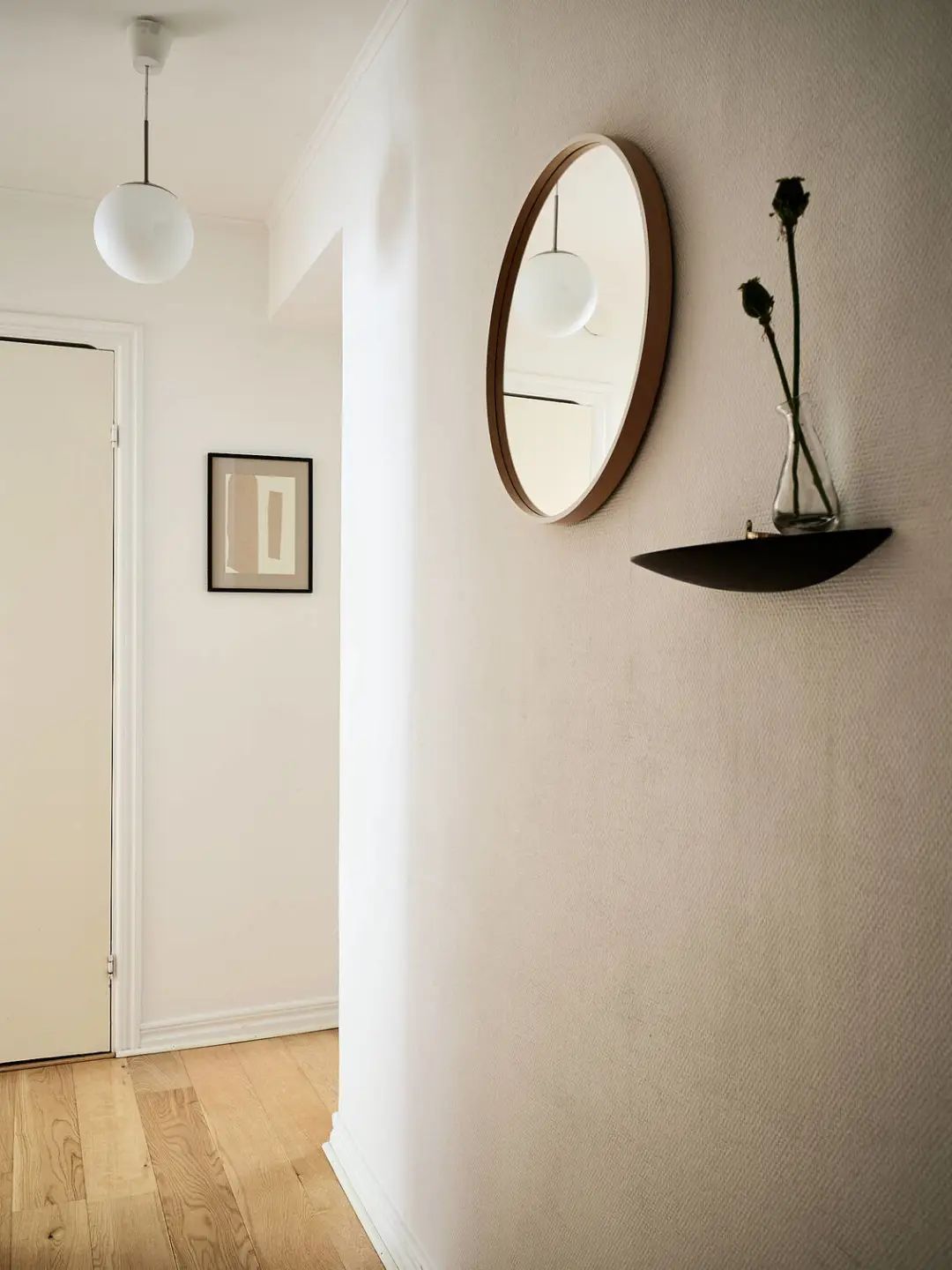 装修 灵感  同样是长走廊、暗卫，52㎡北欧一居毫无逼仄感-4