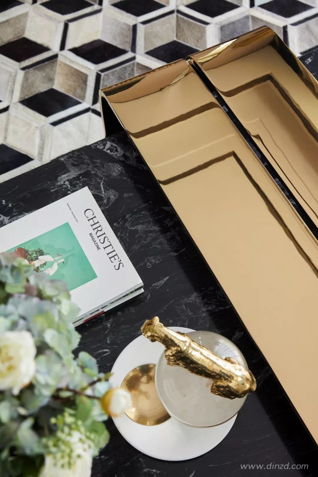 大华·徐州潘安湖首府洋房 | 摩登复古的金色空间-8