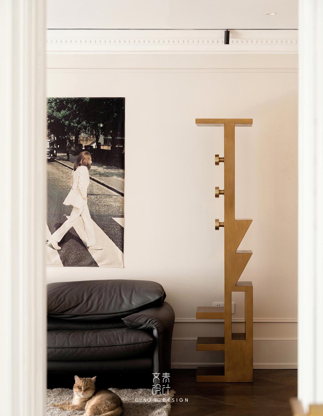 英伦轻奢复古住宅-23