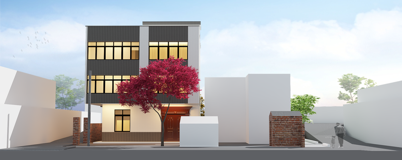 湛江市私人住宅建筑三层设计-6