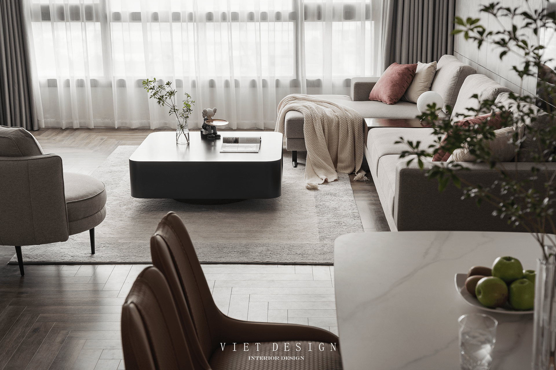 SPACE APARTMENT（现实）丨越南河内丨VIET Design-25