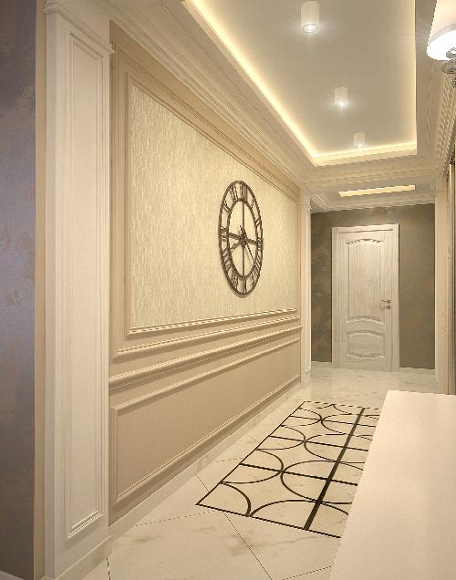 ЖК Шуваловский 90㎡公寓设计项目-30