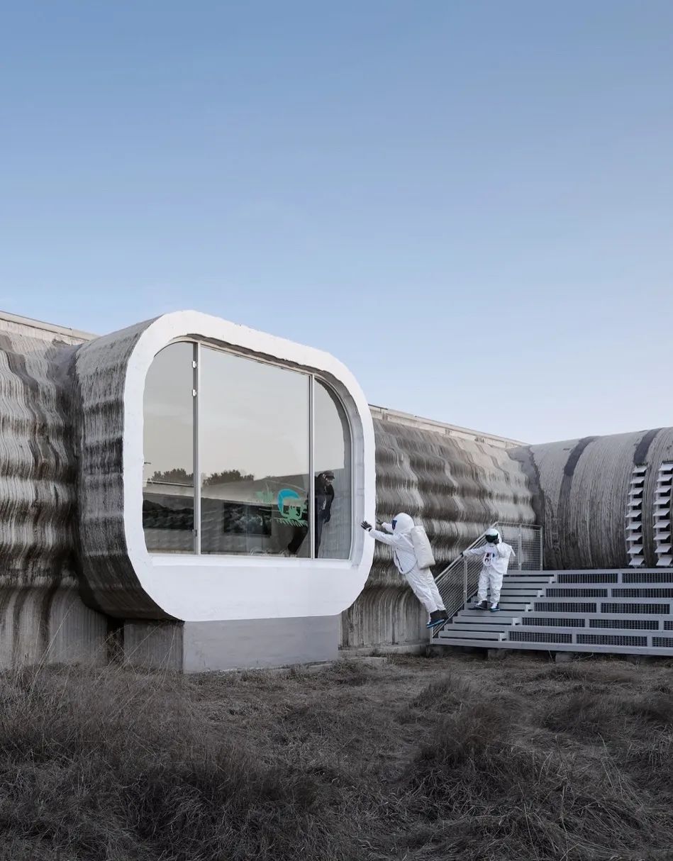 以靠建筑在浙江实现3D打印的田·美术馆-7