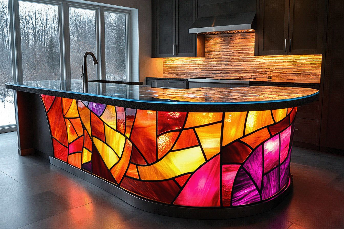 Extraordinary Bespoke Kitchen Islands by AICI-115