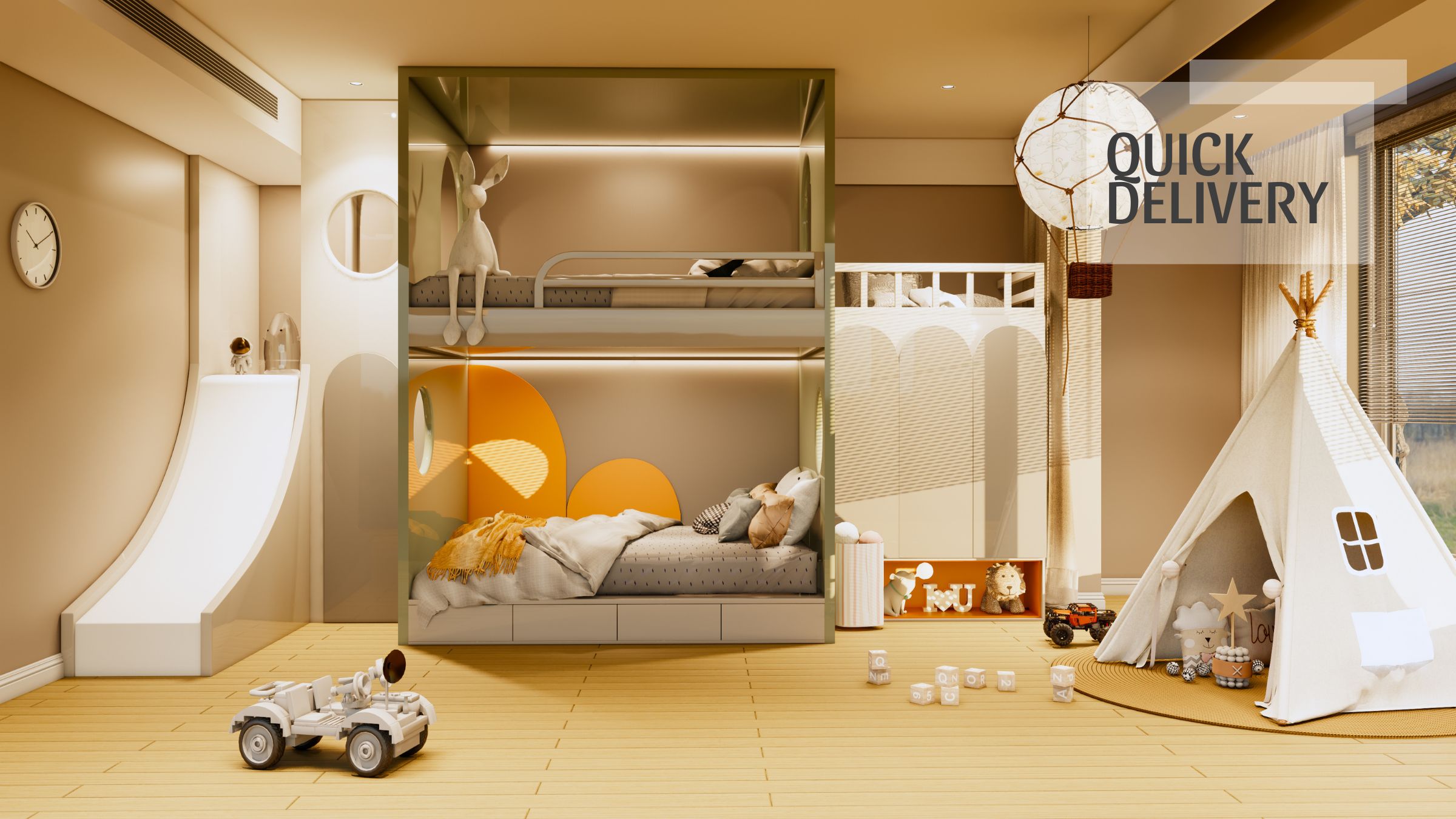 儿童房和游戏室项目丨ngoccao-19