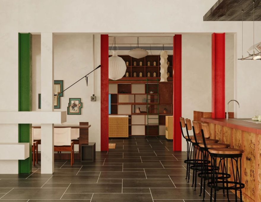 瘾山丛茶空间改造项目丨中国杭州丨為设计-32