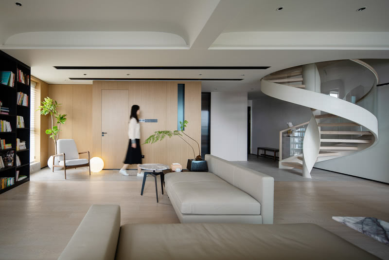 深圳宝安176㎡现代简约顶复设计丨中国深圳丨深圳懒猫创意空间设计有限公司-4