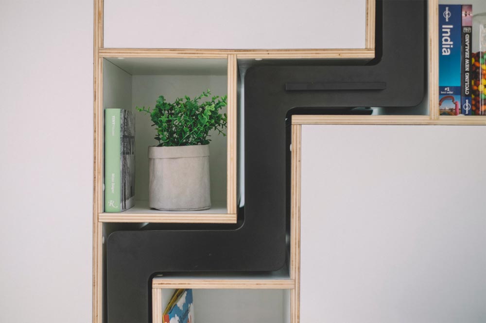 A Tiny House On Wheels With Retractable Stairs And Other Cool Features-7