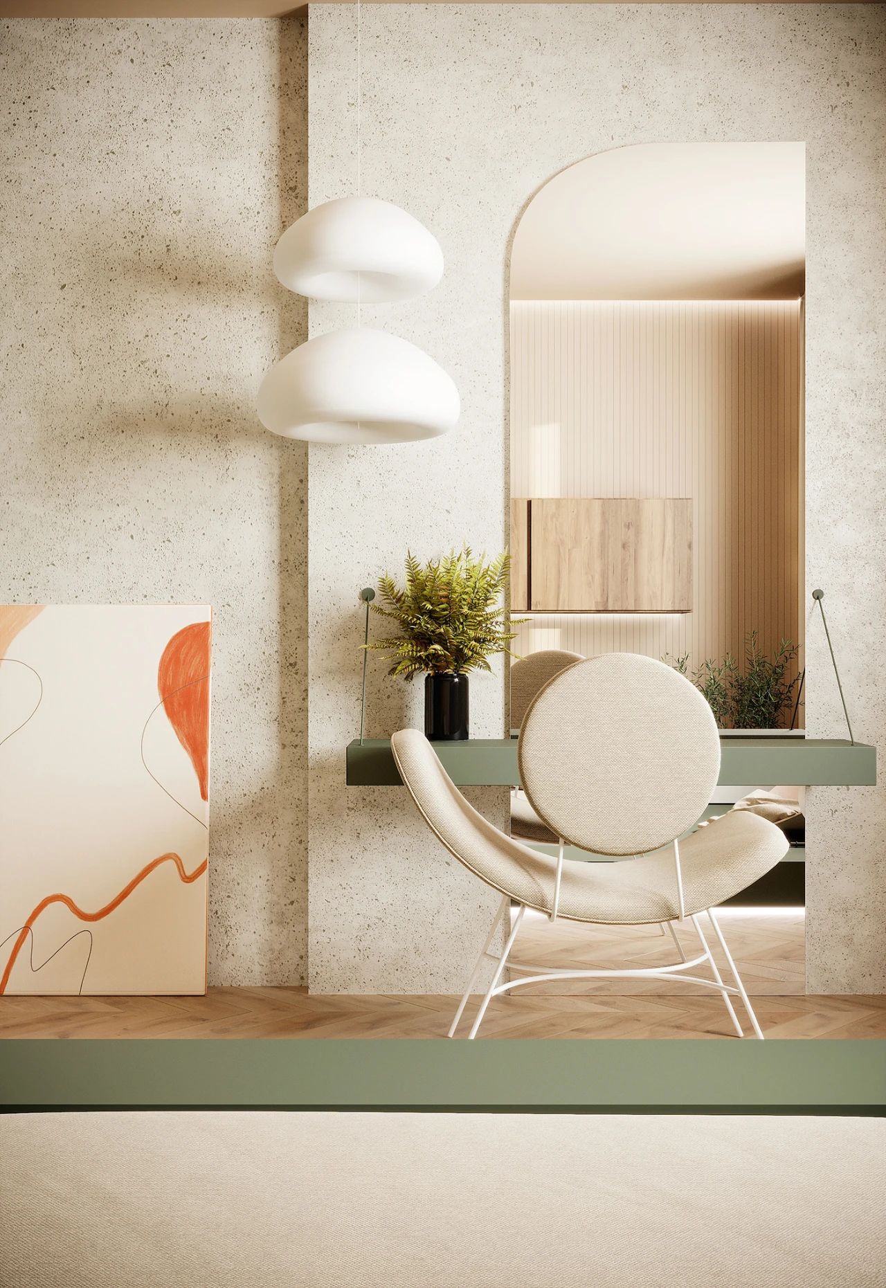 78m² 现代空间设计丨Bhanba Kateryna-2