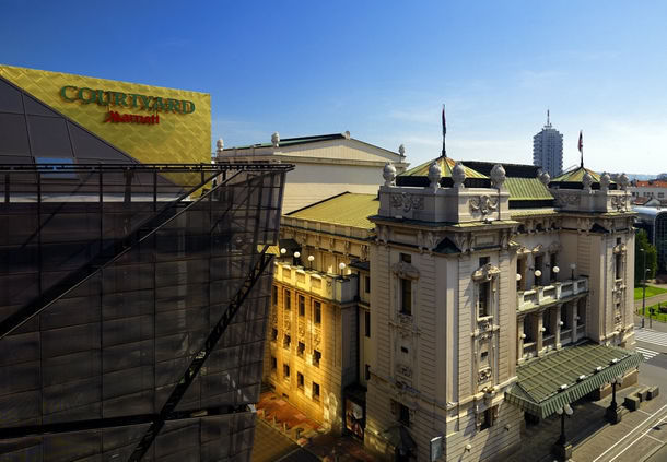 贝尔格莱德市中心万怡酒店-9