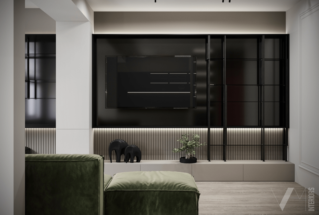 复古色调公寓设计丨意大利室内设计师 Valeria Mahu-11