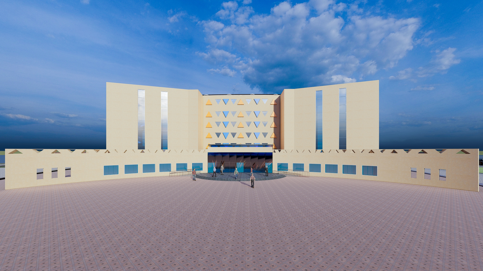 室内体育馆丨埃及阿斯旺丨阿斯旺大学工程学院建筑系-14