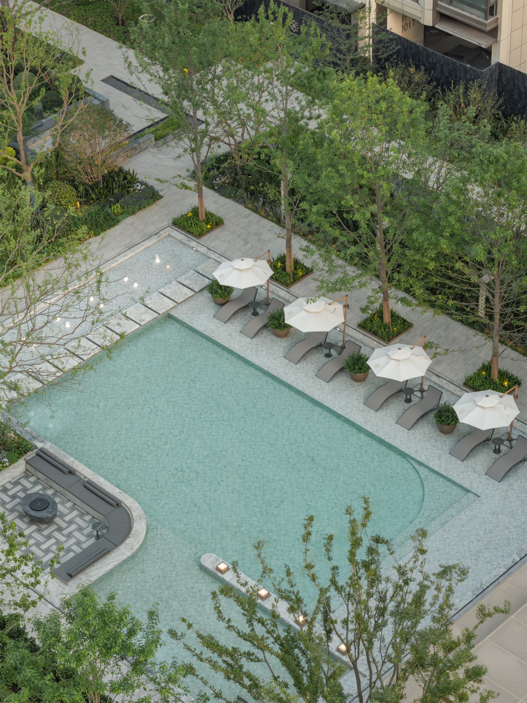 华发无锡中央首府 · 江南海派· 奢藏花园丨中国无锡丨广亩景观-4