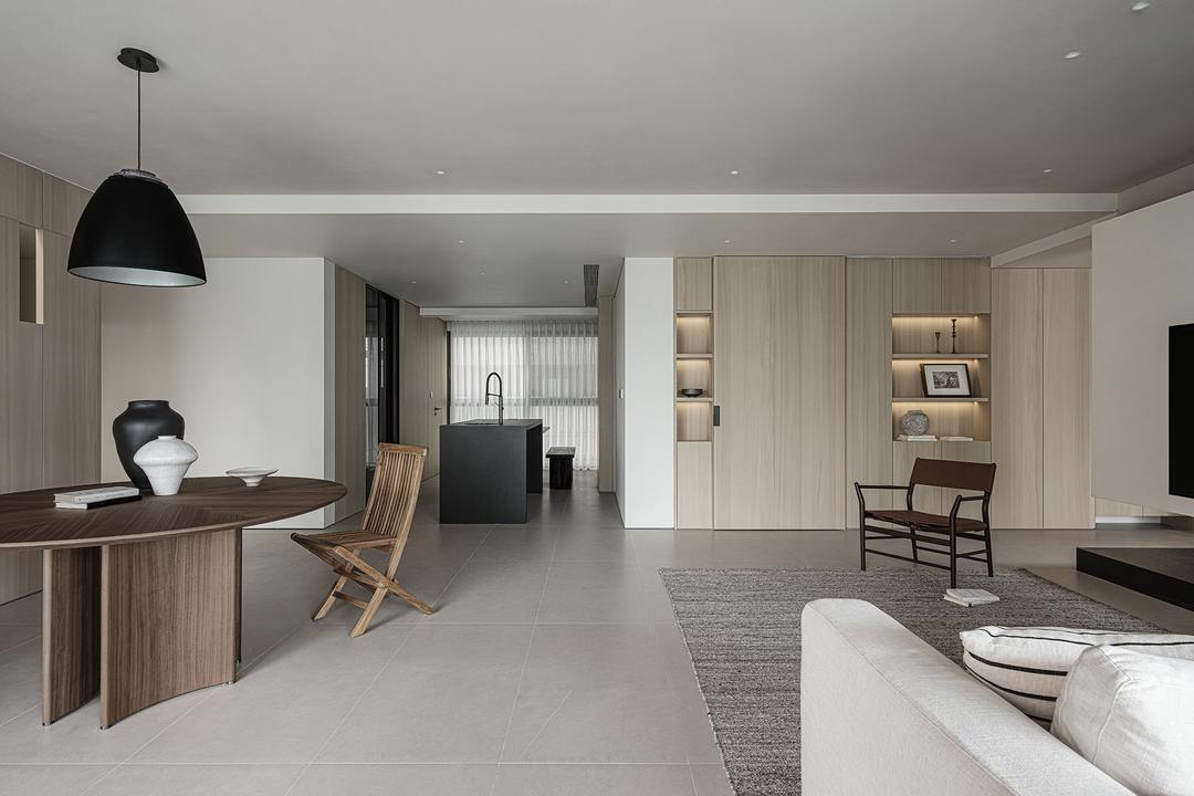 278㎡复式空间,超大阳台的轻禅意三代同堂之家 · 拾光悠然设计-21