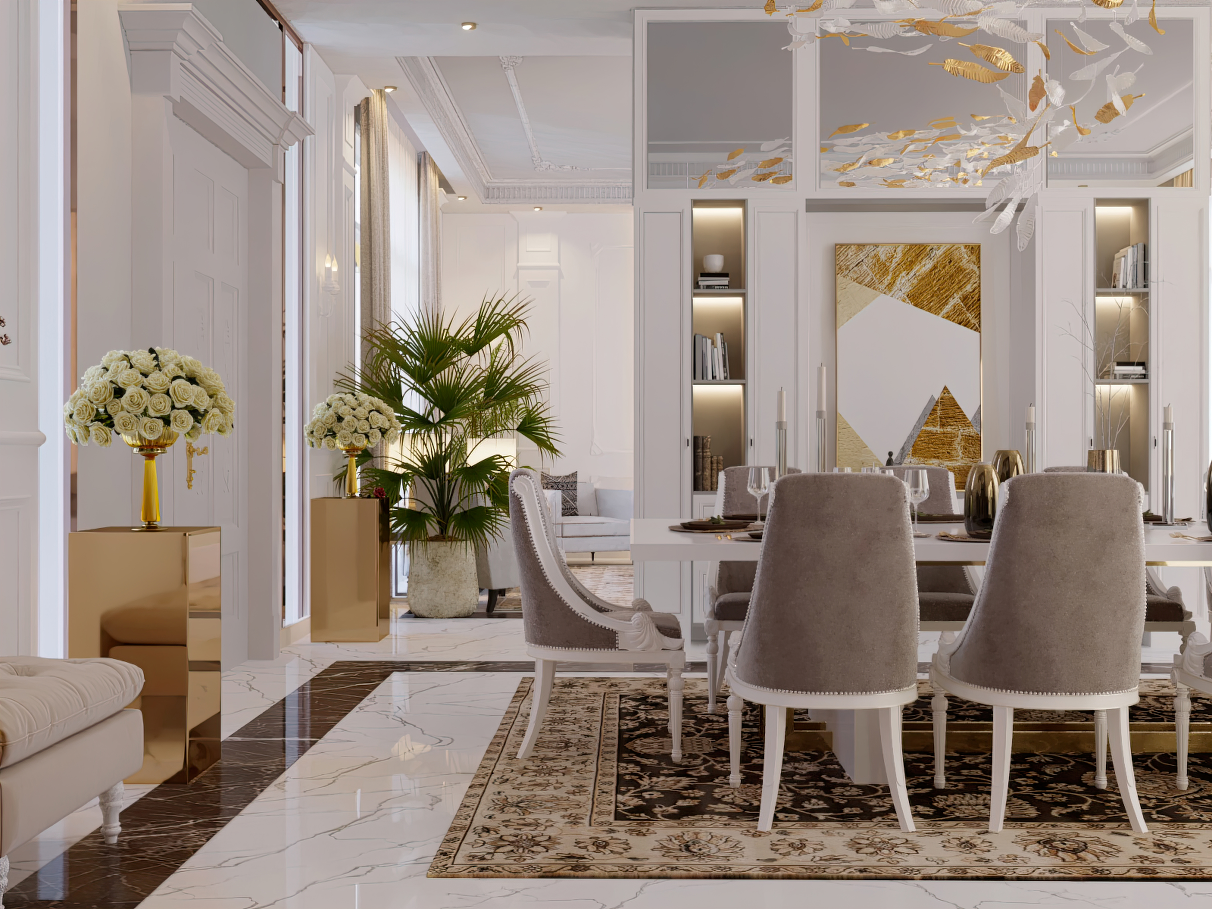 Dining room interior design-0