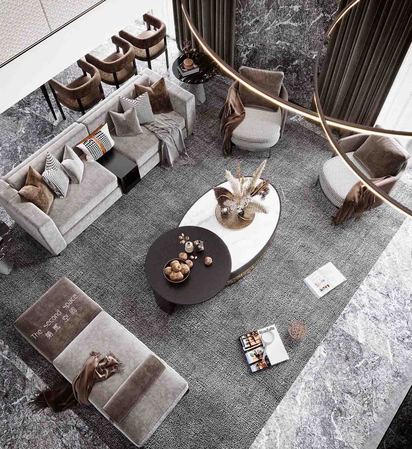 极致轻奢「第贰空间」——3DMAX 2014 与 Corona5.0 的完美融合-3