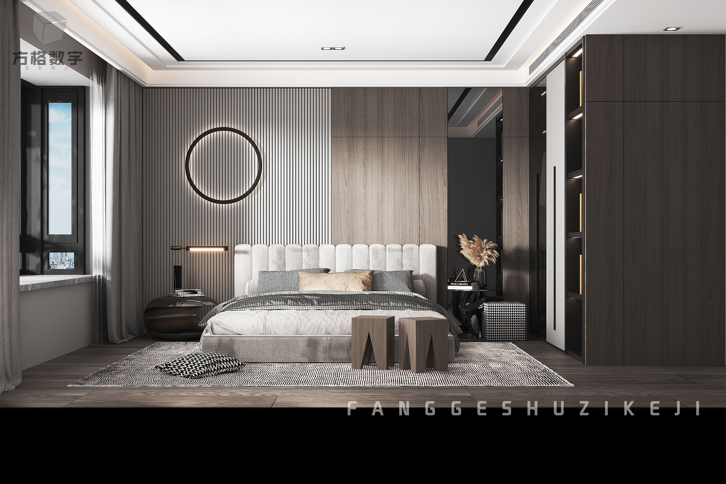 现代平层设计典范 · 简约方格视觉-11